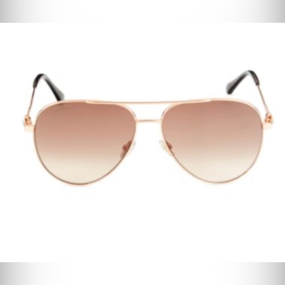 Jimmy Choo Olly Aviator Sunglasses